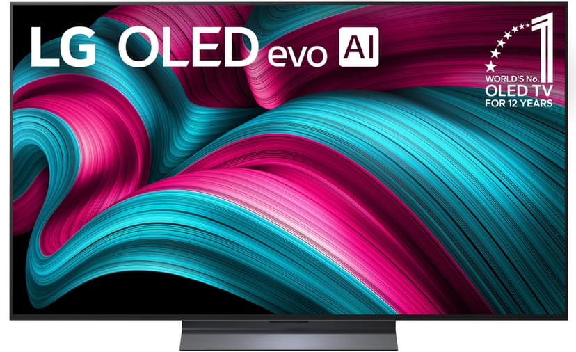LG 55-Inch Class OLED evo AI Super Upscaling 4K C5 Series Smart TV w/Dolby Atmos, Dolby Vision, HDR10, Filmmaker Mode, Wow Orchestra, Alexa Built-in (OLED55C5PUA, 2025)