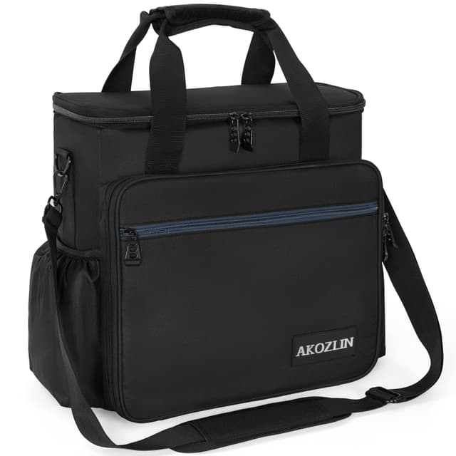 AKOZLIN Padded Mixer Gig Bag DJ Controller Travel Shoulder Bag Case 13"X13"X5.5"Fit For MG06, AG03, MG10X, Mix8, ProFX8 and More Equipment