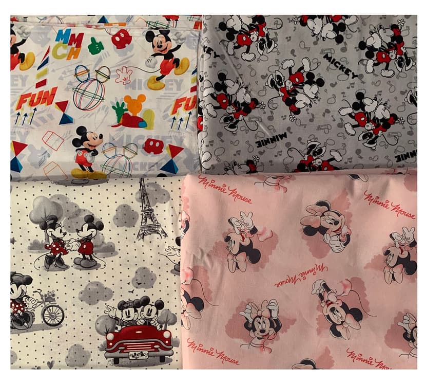Aunt Sandy's Sewing Weighted Blanket in boy or Girl Mouse with 6 lbs, Ready to Ship, Lap Weighted Blanket, Washable