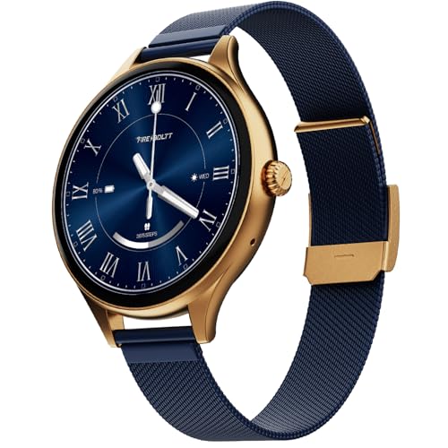 Fire-Boltt Phoenix Air Smart Watch with 1.28” Round Display, Bluetooth Calling, Lightweight Design, Voice Assistant, 120+ Sports Modes, Long Battery Life Midnight Sapphire