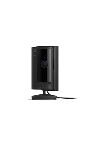 Ring Indoor Cam, Home or business security in 1080p HD video, 3-pack, Black