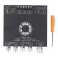 Power Amplifier Module 2.1 Channel BT5.1 AUX U Disk USB Sound Card Inputs TPA3255 Amplifier Board DC16‑38V