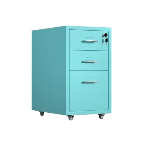 UYCVT Filing Cabinet for Home Office 1.2Mm Thickness Steel Cabinet Multifunctional Storage Cabinet Office File Cabinet Multi-Drawer Cabinet Data Storage Cabinet File Cabinet-Blue