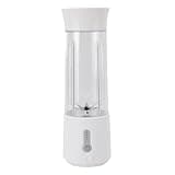 Jiawu Portable Blender, 6 Blades 18000 RPM USB Rechargeable 500ml Mini Smoothie Maker with One Button Operation for Travel Outdoor Gym Camping