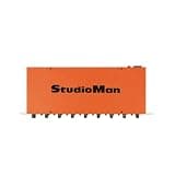 StudioMan HPA1800 8-Channel Headphone Amplifier, Rack Mountable, Stereo/Mono Switch per Channel, 1/4" Jacks, 16–600Ω Impedance, for Studio Monitoring & Live Performances