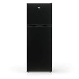 TCL 4.7 Cu Ft Compact Double Door Refrigerator in Black, Small Mini Fridge with Freezer for Bedroom, Dorm, Office, Kitchen