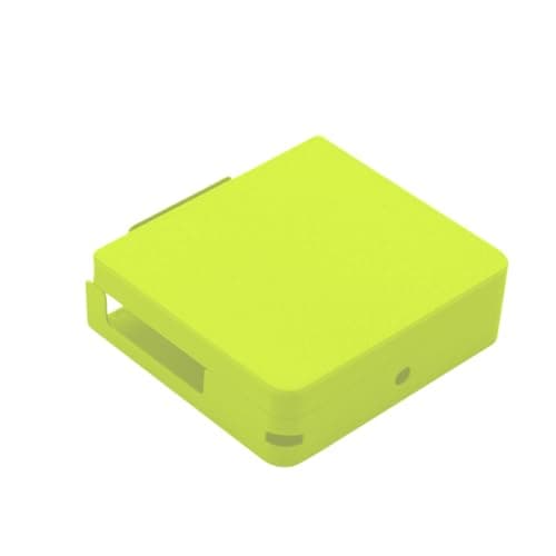 Protective Case Compatible with Anbernic RG34XXSP - Custom Top Bottom Cover, Dustproof Scratch Resistant Shell for Handheld Console, Multi-Color Optional (Green)