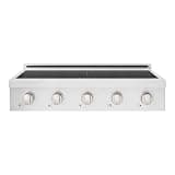 ZLINE 36 in. Paramount Induction Rangetop with 5 Element Cooktop in Stainless Steel