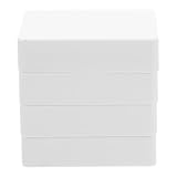 SEWACC 4pcs Portable Plastic Junction Box Hidden Storage Safe for Money and Valuables Travel Use Secure and Reliable Abs Material Small Versatile Storage Containers