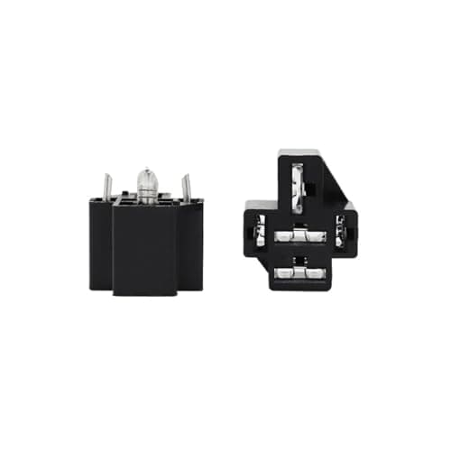 for Pin-Type Solderable Motherboard 9.5mm80A Four-pin Five-pin Automotive Relay PCB Socket(PCB80A4-pinsocket)