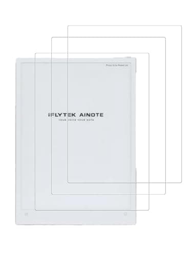 WUNIAK Screen Protector for iFLYTEK AINOTE 2 Paper Tablet, 3-Pack Anti-Glare Matte Film, Easy Installation, Bubble-Free, Touch Sensitive