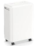 2000 Sq.ft Dehumidifier for Basement, Trazico 30 Pint Dehumidifiers for Home with Drain Hose, Quiet Operation, Intelligent Humidity Control, 3 Modes, 24H Timer, Auto Defrost, for Bathroom Bedroom RV