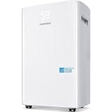 Kesnos 4500 Sq. Ft Dehumidifier for Home with Drain Hose -Ideal for Basements, Bedrooms, Bathrooms, Laundry Rooms -with Intelligent Control Panel, Front Display, 24 Hr Timer and 0.69 Gallon Water Tank