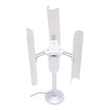 Vertical Axis Wind Turbine Generator for Teaching, 20W 3-Blade, Low Noise