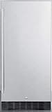 Summit FF1532BSS Refrigerator, Stainless Steel