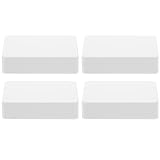Uonlytech 4pcs Portable Hidden Storage Boxes for Jewelry and Money, Compartment Abs Plastic Boxes 100x60x25mm, Travel Safe Storage Organizer