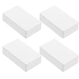 GATHINESS 4pcs White Abs Plastic Junction Boxes for Hiding Money and Jewelry, Portable Hidden Containers with Versatile Storage and Dual Functionality, for Travel Use