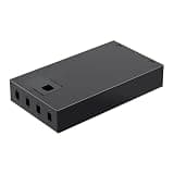 jFttKqxg 4 Port Fiber Terminal Box Empty SC/FC/ST/LC Compatible with Thick Cold Rolled Optic Enclosure for Data Centers(4P SC LC Empty Container)