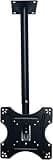 TV Bracket, TV Ceiling Mount, Adjustable Swivel Ceiling TV Bracket for Most 14-42 Inch TVs, Ceiling Bracket Fits Vaulted and Sloped Ceilings TV Mount TV Stand