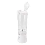 GOTOTOP Portable Blender, USB C Rechargeable Mini Juicer Cup with 600ml Capacity, 18000RPM 6 Stainless Steel Blades, RGB Light, Sports Cap for Travel Gym Office Smoothies