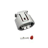 1 Set 3 Pin 90980-11349 6189-0442 Female For Automotive Connectors(Lavender)