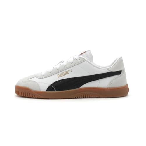 PUMA Women's Club 5v5 Sneaker White Black-Feather Gray, 7