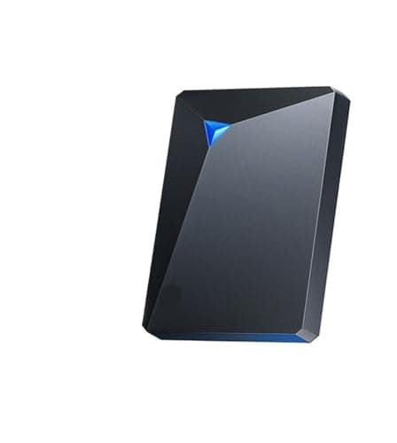 Portable External Hard Drive 5Gbps HDD 1TB 4TB 5TB LED Hard Disk USB3.0 External HD Compatible for PC Mac(500GB)