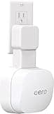 Outlet Wall Mount Only for eero 6 & 6+ mesh Wi-Fi System (NOT for Pro 6/Pro 6E), No Messy Wires & Space Saving Outlet Holder for eero Extender (1 Pack)