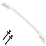 Upgraded 316443601 Oven Door Handle Replacement Compatible with Frigidaire Kenmore Electrolux Electric Range Oven Stove Come with 2 Pack 316433300 Range Oven Door Handle Screws