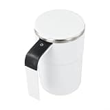 Yunnesdre Electric Self Stirring Coffee Mug, 380ml Rechargeable Automatic Mixing Cup with 304 Stainless Steel Liner, Portable Blender for Protein Shakes and Travel, White(White)