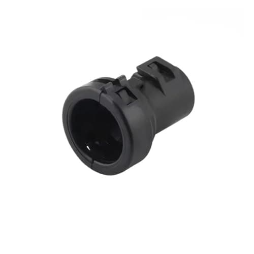 CTGFBUW 1 / Automotive DIN Circular Connector Harness Sheath Fixed Outer Lock Universal 2/3/4/7 Pin Male Female(Black)
