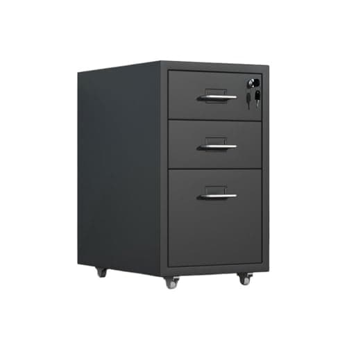 UYCVT Filing Cabinet for Home Office 1.2Mm Thickness Steel Cabinet Multifunctional Storage Cabinet Office File Cabinet Multi-Drawer Cabinet Data Storage Cabinet File Cabinet-Black