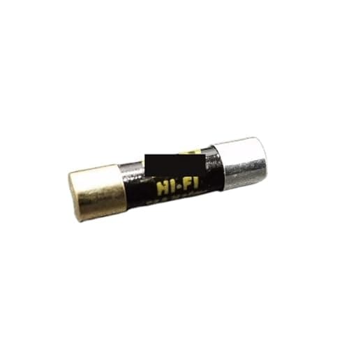 HH8BWL Plating Gold and Silver Nano Audio Fuses Power Amplifiers CD Decoders Gallbladder Units5x20mm(20A)