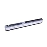 Portable Scanner, Portable Handheld Mobile A4 Document Scanner Scan 300 600 900 DPI Support JPG PDF Format(White)