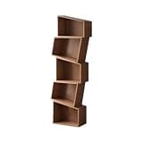 WANGHAI2024M Bookcases Creative Light Luxury Wooden Bookshelf Home Floor Irregular Storage Shelving