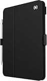 Speck Balance Folio Case for iPad 11" (A16, 2025) & 10.9" 10th Gen (2022) – Drop & Camera Protection, Slim Multi Range Stand, Apple Pencil Holder - Black/Black/White