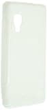 JUJEO 2108055968 Soft Cover for LG Optimus L5 II - Wave - Non-Retail Packaging - White