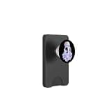 Adorable Spooky Girly Ghost with Black cat and Coffee Tween PopSockets PopWallet for MagSafe