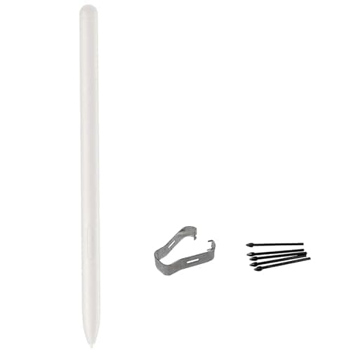 Galaxy Tab S10 FE S Pen for Samsung Galaxy Tab S10 FE Plus Stylus Pen Replacement for Samsung Galaxy Tab S10 FE Stylus S Pen + Free 5 Tips (White)