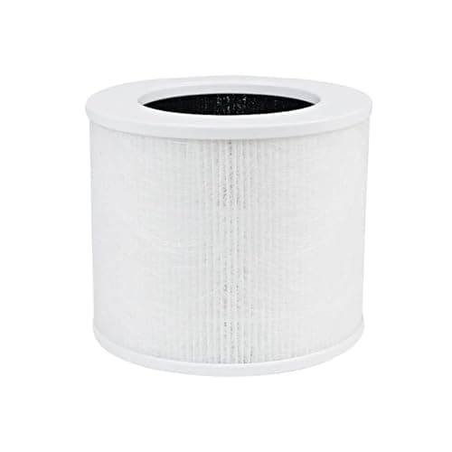 2Pcs 3-in-1 Activated Carbon Filter, Compatible For LEVOIT, Core Mini-RF Replacement Parts Fit Core Mini Air Purifier, White