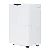 Hisense HD3526 35 Pint Portable Dehumidifier, 115V, Covers up to 3000 Sq. Ft. Water Collection and Drainage, Portability & Design, User-Friendly Controls (Renewed)