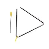 hogtnd Professional Alloy Triangular Instrument Alloy Texture for Classroom Music and Ensembles Triangle Musical Instrument Musical