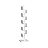 WANGHAI2024M Bookcases Corner Vertical 9-Tier Minimalism Art Style Bookshelf Living Room Standing Iron Shelving Unit