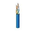 CAT6+ Enhanced Ethernet Cable 350MHz 4-Pair 23AWG Solid Copper UTP Unshielded Riser CMR PVC Jacket 1000 ft White 2412