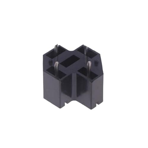 Car Auto 40A 4 5 Pin SPDT Relay Socket Connector Adaptor Auto PCB Board Mount Base Holder with 6 3mm Terminals(Color Name: 4Pin)