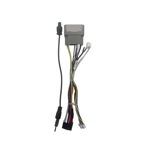 Car Wire Harness Adapter Box Compatible with Jeep Wrangler Cherokee Compass Grand Patriot Dodge Caliber Voyager RP5-CH-004(Only Cable)