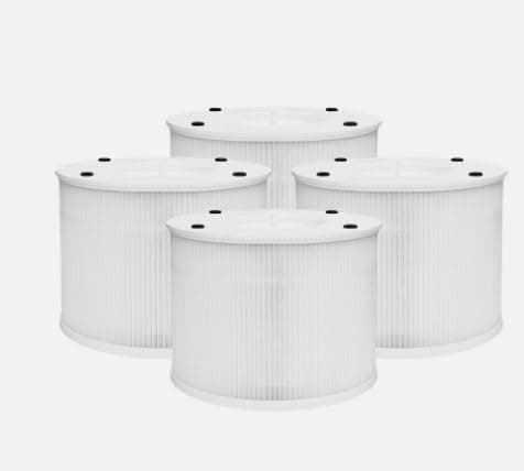 4 Pcs Replacement Hepa Carbon Filter Compatible with Clorox Air Purifier Large 11020 12020 - RK32