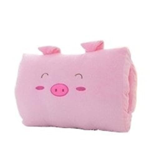 Winter Hand Warming Gloves Pillow Nap Pillow Cushion Sleeping Pillows Plush Toys Festival Gifts Travel Essentials Home Textile(Light Pink)