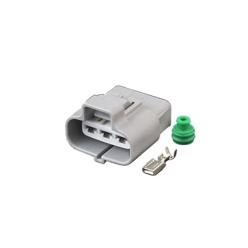 AICNRUT 2Set Automotive Connector DJ7031Y-4.8-11/21 6188-0129 6189-0165 Compatible With Car Electronic Sensor Harness Connectors 3Pin AICNRUT(Army green-2Sets)