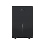 TCL 50-Pint Capacity Quiet, Energy Efficient Portable Smart Dehumidifier with Pump, Bucket or Continuous Drain, Smart Home Compatible, Humidity Control for Home, Apartment, Rooms up to 4500 Sq Ft
